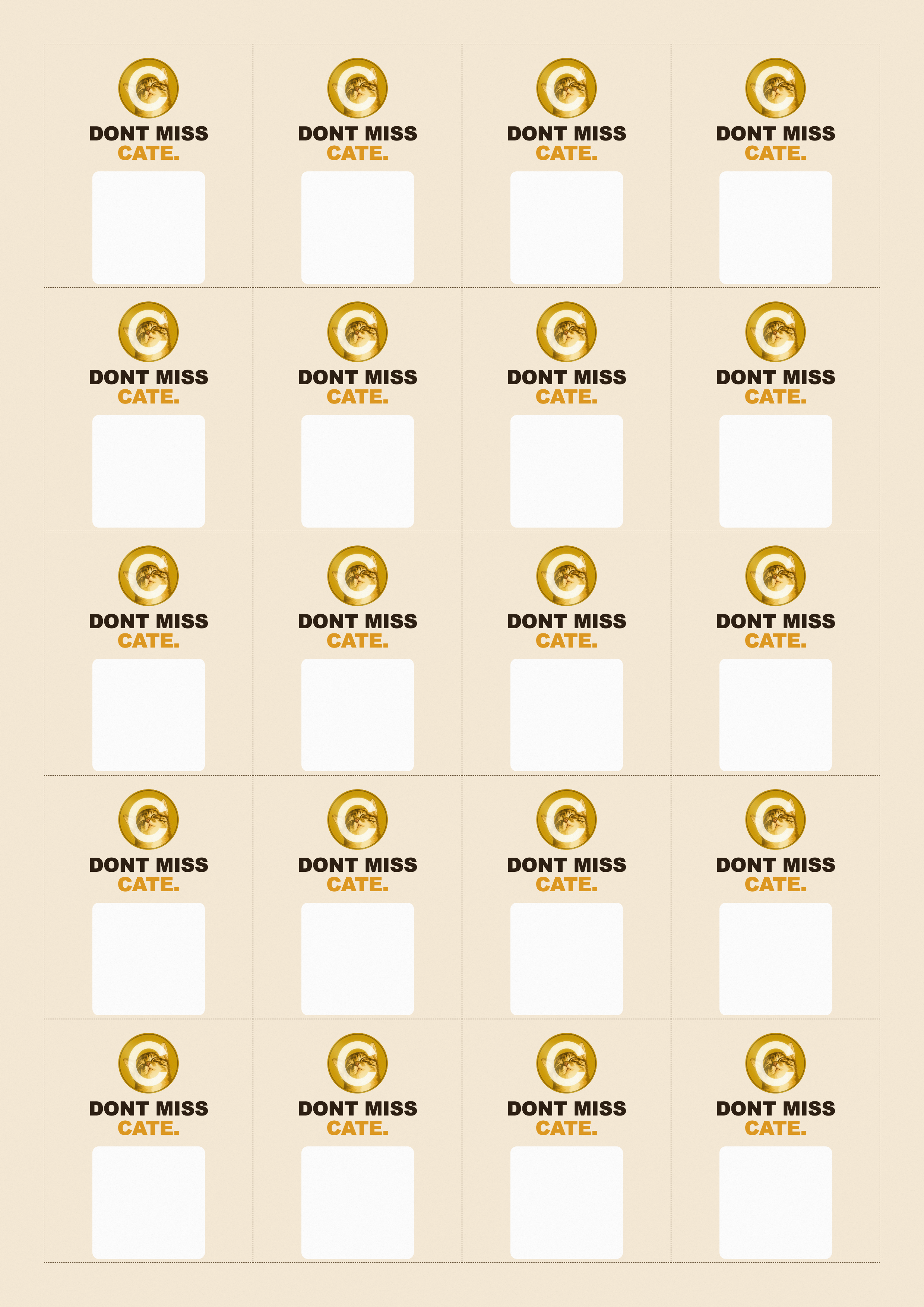 Sticker Sheet